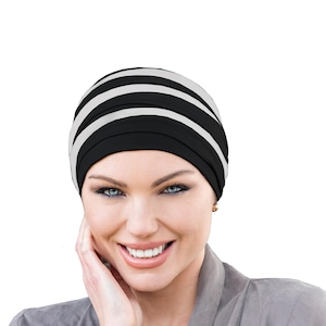 Dorna Bamboo Cozy Chemo Hat for Women with Cancer or Alopecia Hair Loss, Hats for Cancer Patients, Soft Chemo Beanie Cap, Average Size
