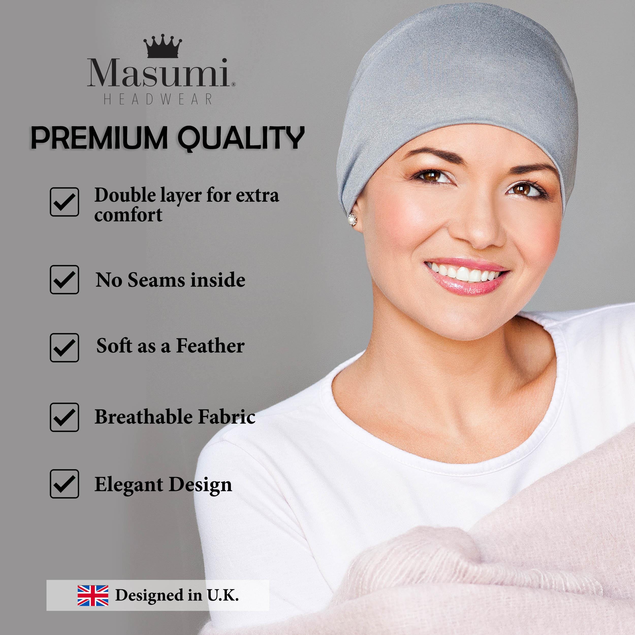 Bonnet Turban AN-WATTY - Coton Élastique Unisexe - Printemps/Automne/Hiver
