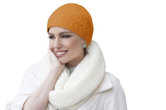 Turban Hat Cap Wrap Chemo Loss Hair Head Knitted Women Knit Beanie