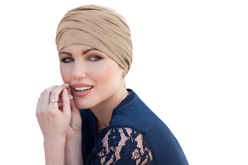 Masumi Cotton Chemo Headwear for Women With Cancer Hair Loss or