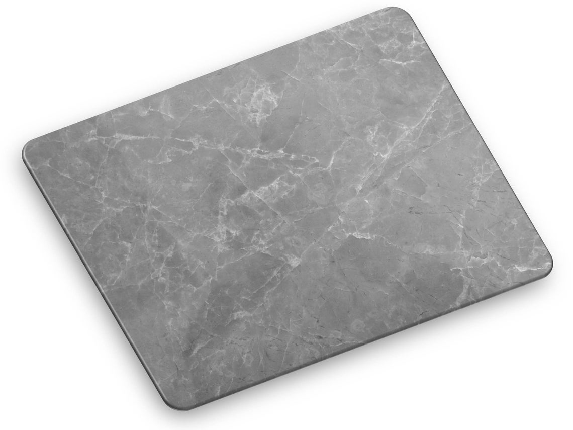 Glass Worktop Saver Chopping Board Grey Marble Design Etsy