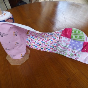 Washable paper towel with holder