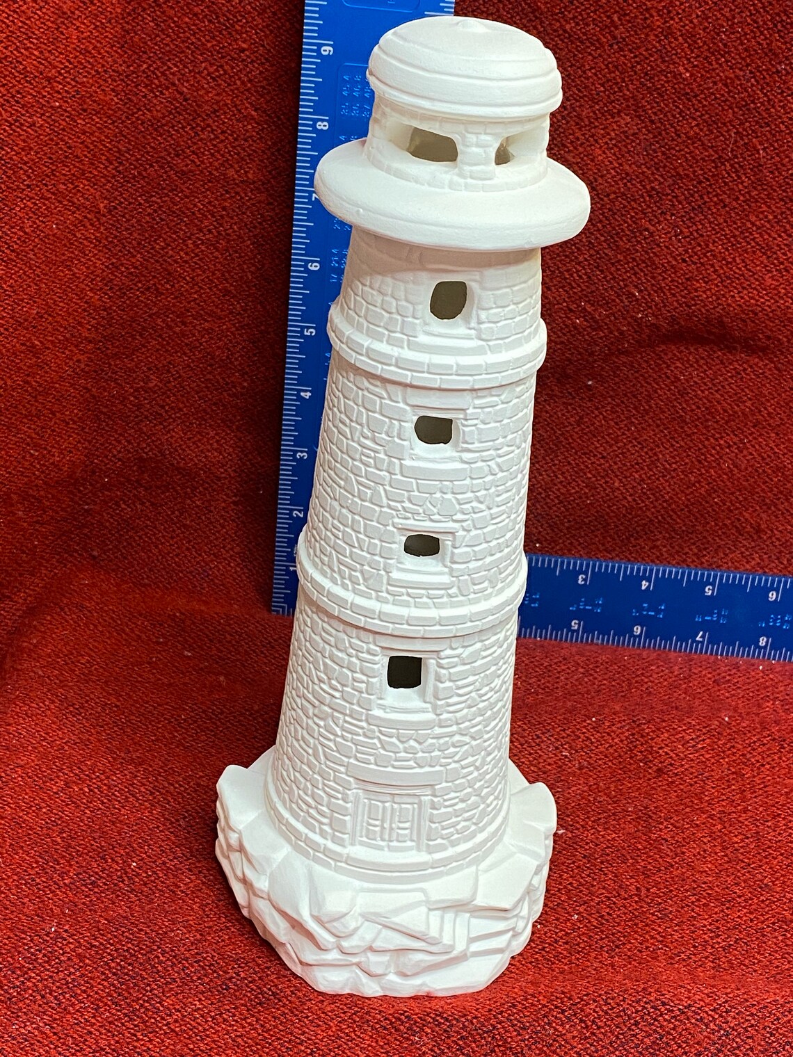 Unpainted LightHouse ceramic Bisque Etsy
