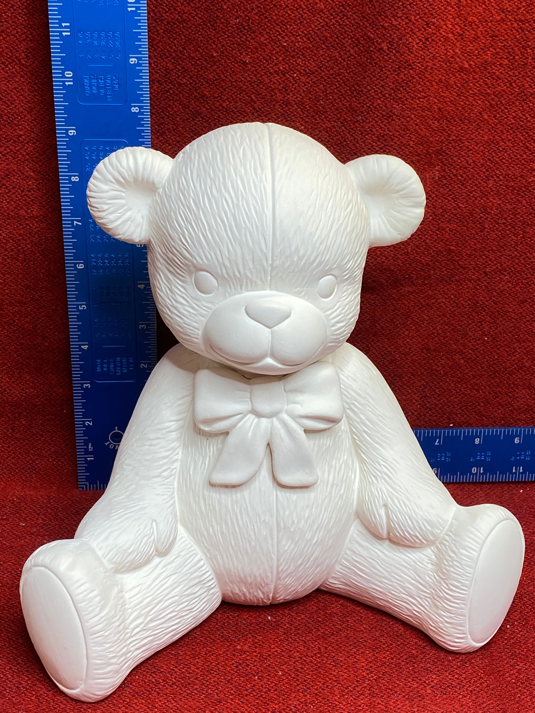 Teddy Bear 9T Ceramic Bisque Ready to Paint Etsy Ireland