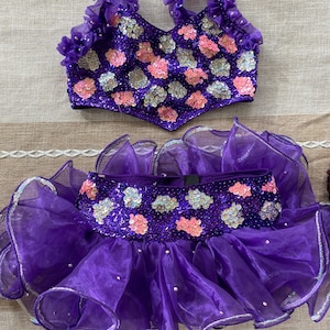 Adorable sequin two piece costume!