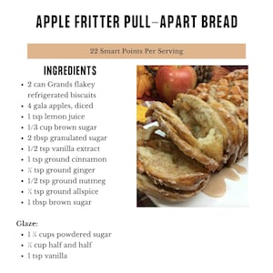 Apple Fritter Pull-Apart Bread