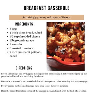 Breakfast Casserole