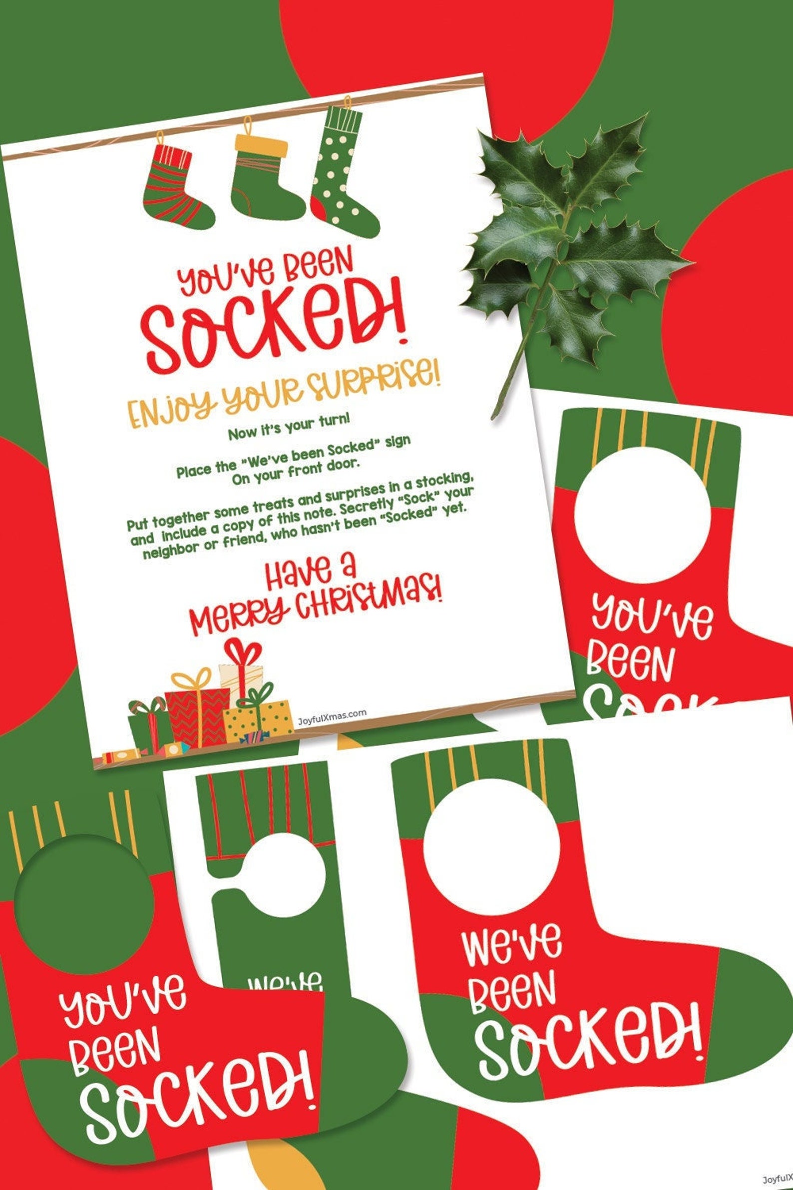 You&rsquo;ve Been Socked - Etsy