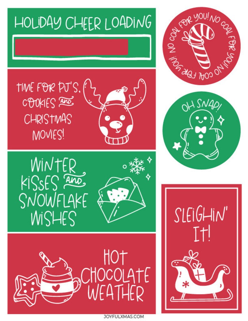 Christmas Eve Box Ideas Christmas Printables Digital - Etsy