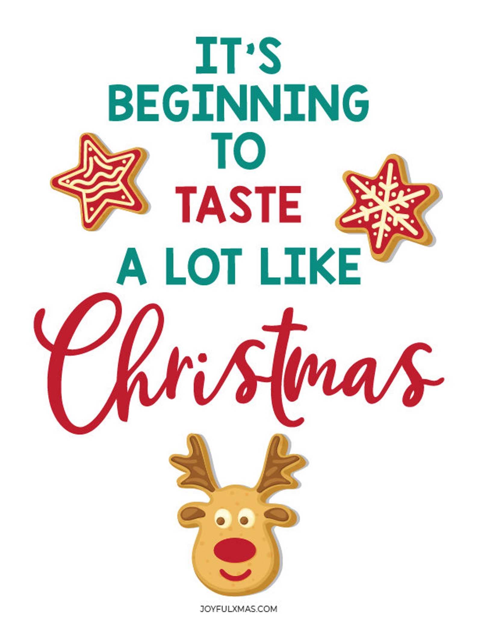 Christmas Cookie Exchange, Cookie Exchange Printables, Printable ...
