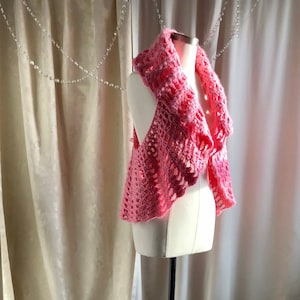 Vintage Hand Crocheted Sweater Vest - One Size Fits All