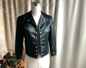 Vintage Spanish Design - Las Fallas Satin Jacket - Size Small