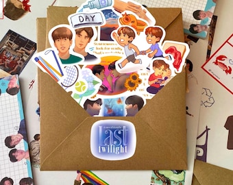 Last Twilight Series Sticker Pack: Thai BL Drama - BL Stickers