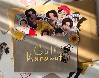 Gulf Kanawut Sticker Pack: Thai BL Actor Stickers