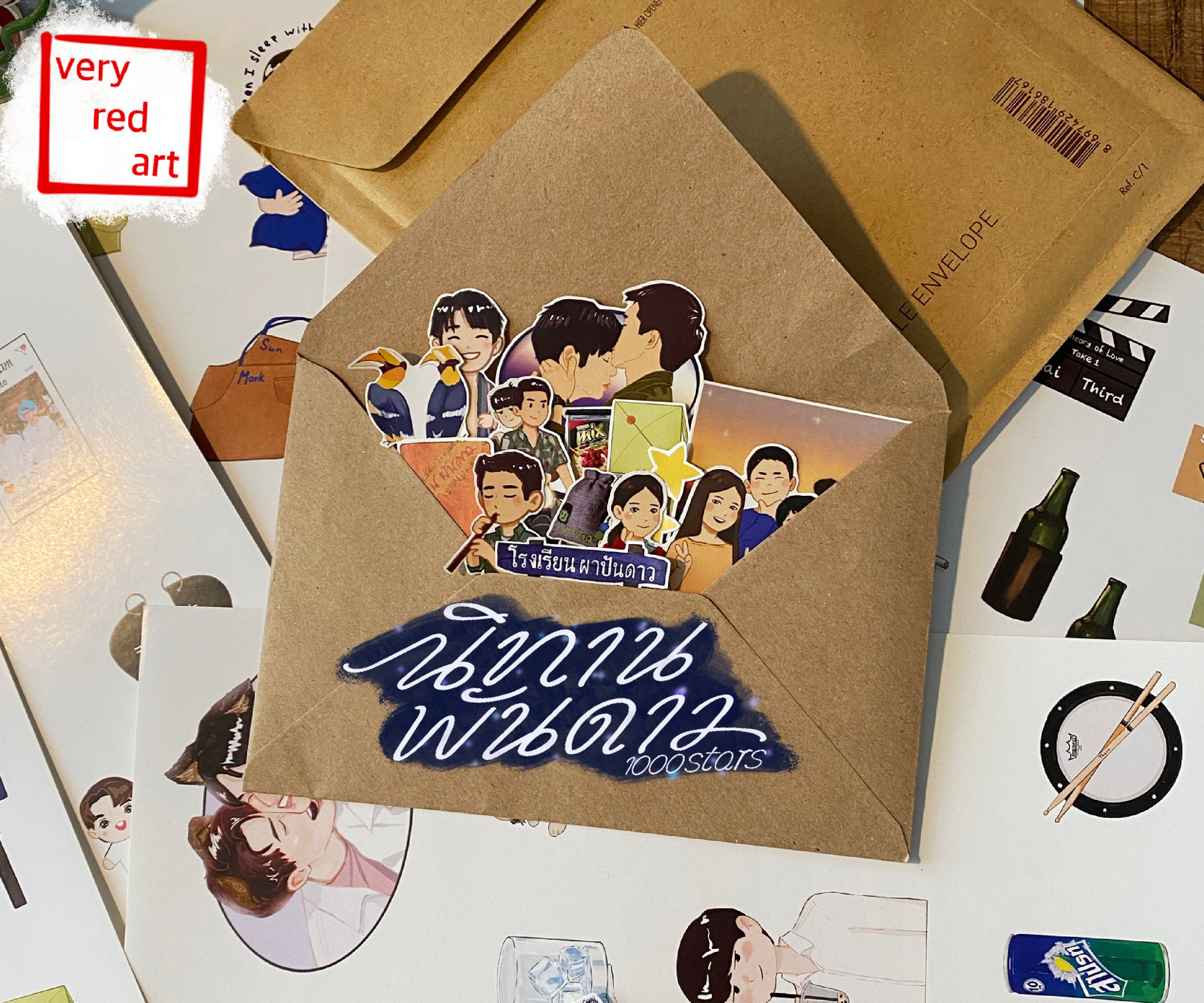 Tale of Thousand Stars Stickers: Earthmix Thai BL Series - LGBTQ+ Pride ...