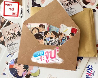 Lovely Writer Sticker Pack – Thai BL Drama Stickers