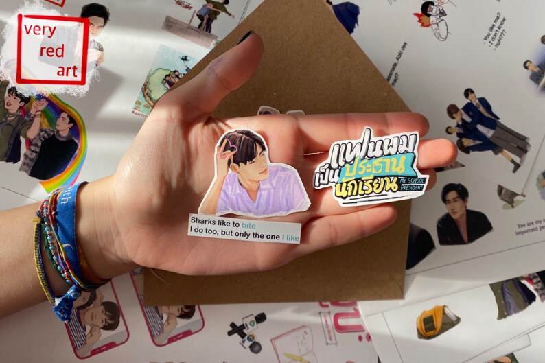 My School President Stickers: Gemini Fourth Thai BL Series - LGBTQ ...