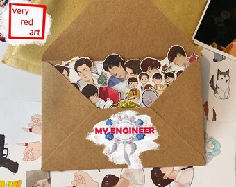 My Engineer Series Sticker Pack: Thai BL Drama Stickers - LGBTQ+ pride