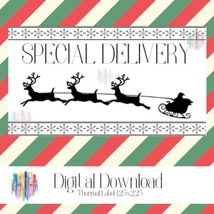 Special Delivery THERMAL STICKER PNG