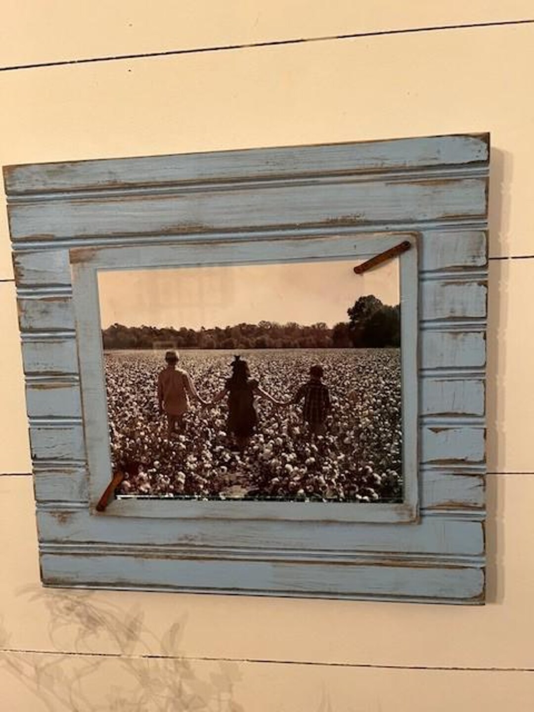 Beadboard Frame Handmade Beadboard Picture Frame for 8x10 Photo - Etsy