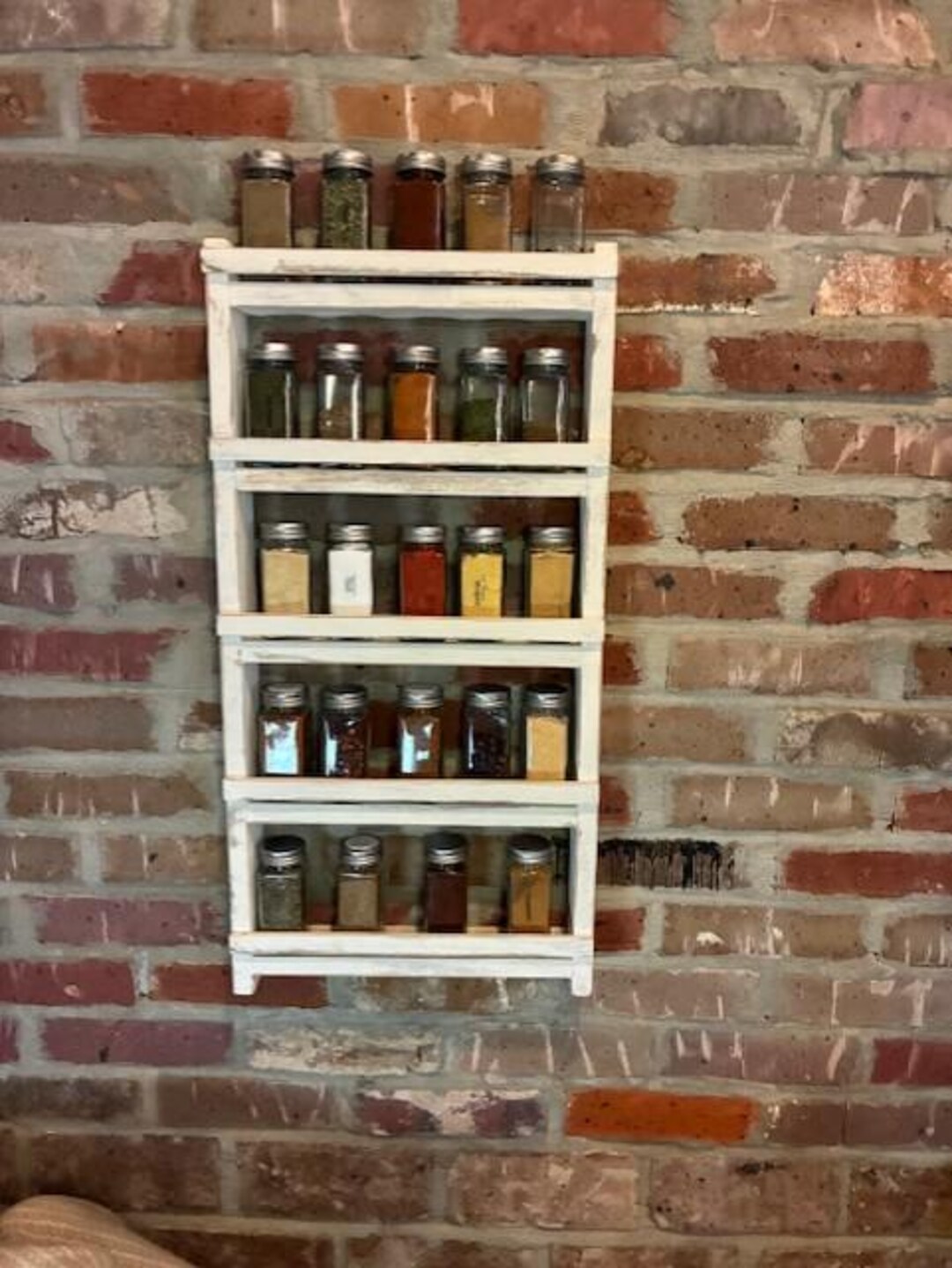 Spice Rack, Wall Mounted Spice Rack, Spice Shelf - Etsy