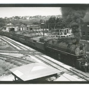 RPPC - Virginian Railroad Engine 801 (2-10-10-2). Roanoke, Virginia, 1932. 150 Cars Westbound.