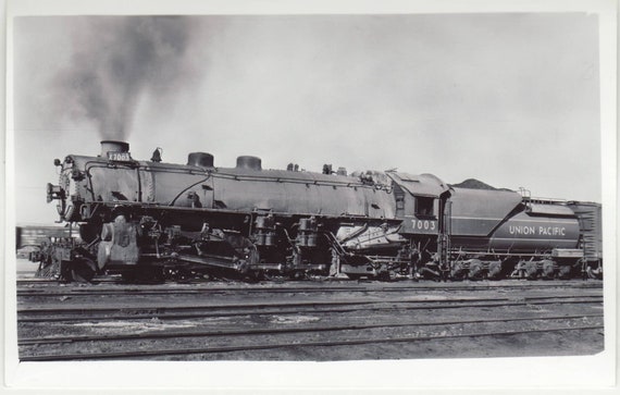 RPPC - Union Pacific Railroad. Engine No. 7003. 4-8-2. - Etsy