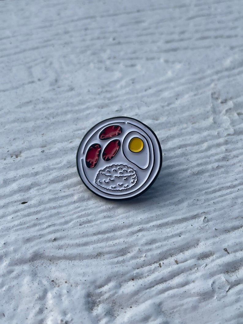 Longsilog Sticker Filipino Breakfast Longsilog Soft Enamel Pin Badge | Etsy