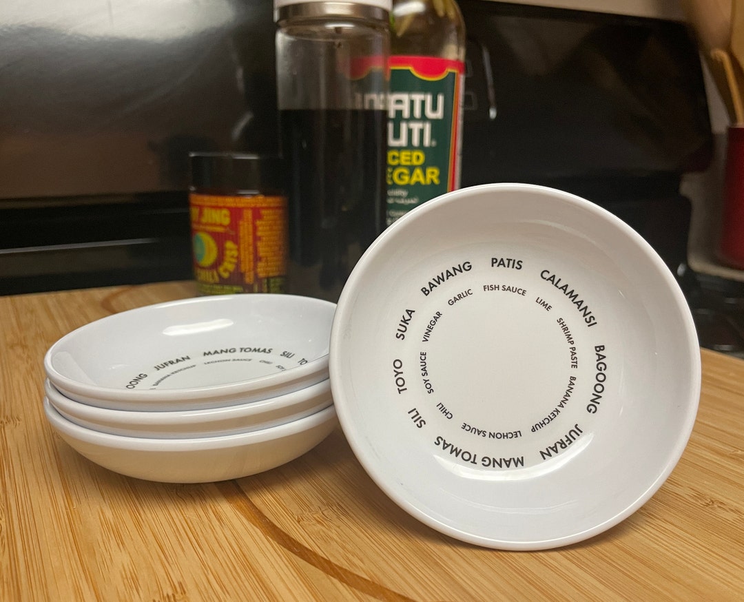 Filipino Tagalog English Dipping Sauce Bowl Etsy