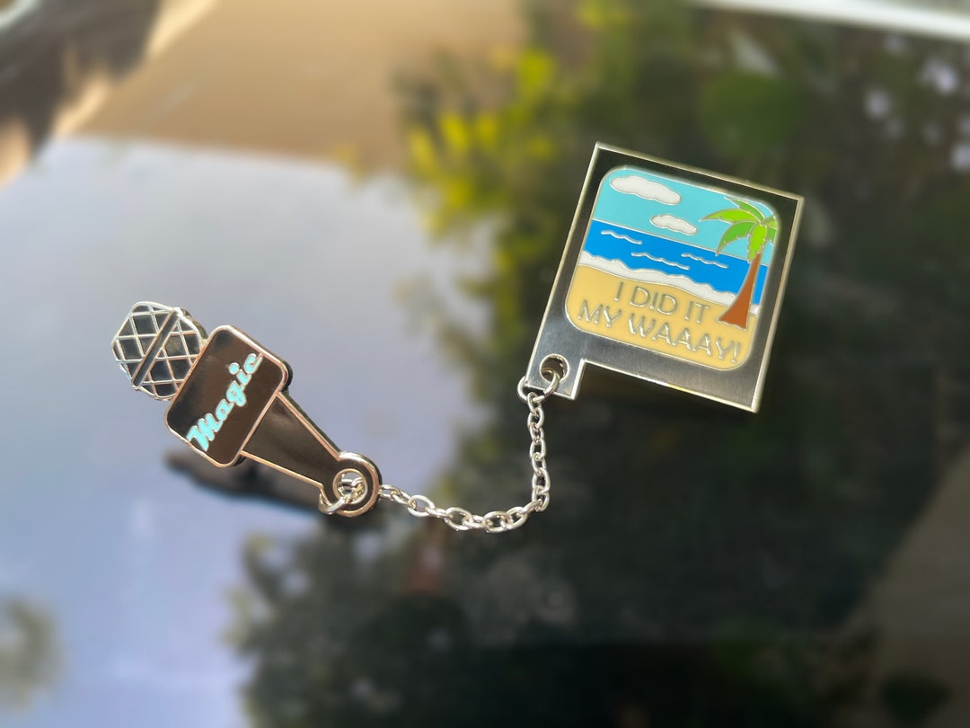 Videoke Karaoke Microphone Filipino Enamel Pin - Etsy
