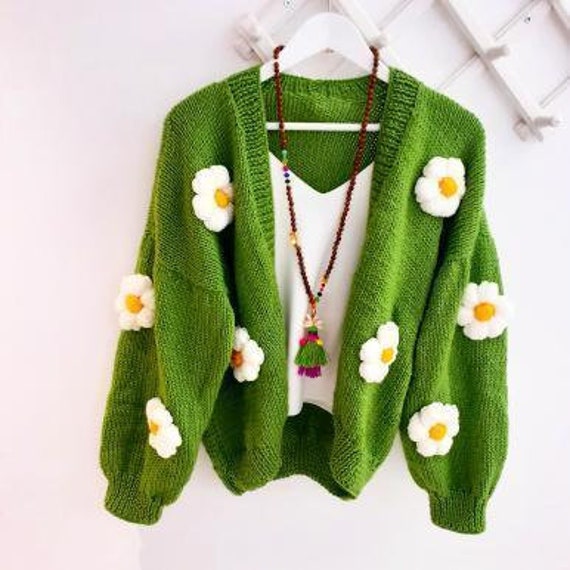Spring green cardigan Clearance