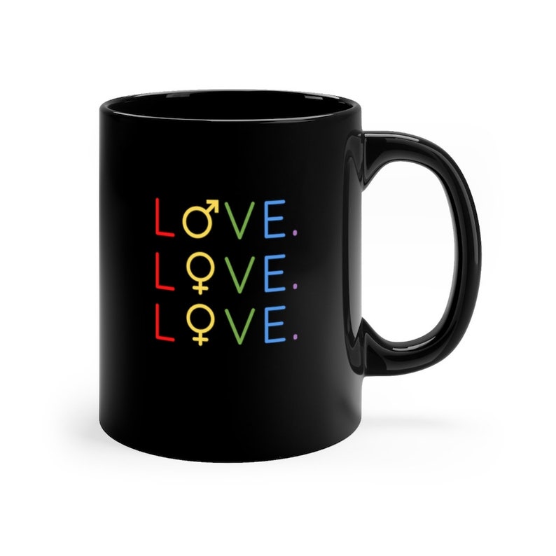Throuple MFF 11 OZ Coffee Mug Polyamory Coffee Mug Metamour | Etsy