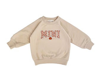 Mini Pumpkin Sweatshirt and Bubble Sweatshirt Romper