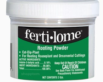 Fertilome Rooting Powder 2 oz | Plant Propagation Hormone for Cuttings