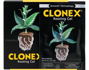 Clonex Rooting Gel 15ml Packets 18 Count Case for Plant Cuttings Clones Seedling