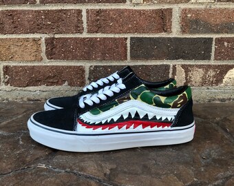 bape vans etsy