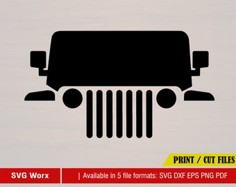 Download Jeep Silhouette Svg Etsy