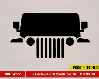 Download Jeep Grill Svg Etsy