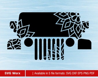 Download Jeep Mandala Etsy