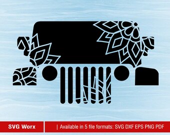 Download Jeep Grill Svg Etsy
