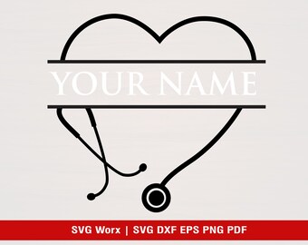Download Nurse Monogram Svg Etsy