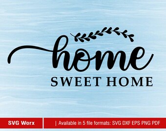 Free Free 286 Home Sweet Home Svg Etsy SVG PNG EPS DXF File