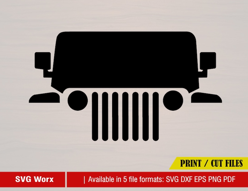 Jeep Svg Jeep Silhouette Svg Jeep Silhouette Jeep Grill Svg image 0. ...