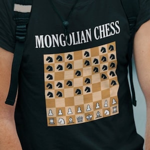 Mongolian Chess Tshirt, Mongol Rider, Genghis Khan Invasion, Mongol Empire, History Meme, Nomad Unisex T-Shirt