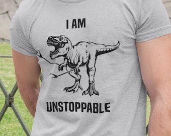 Stubby Holder If Your Happy Rex Dinosaur Funny Novelty Birthday Gift Joke 