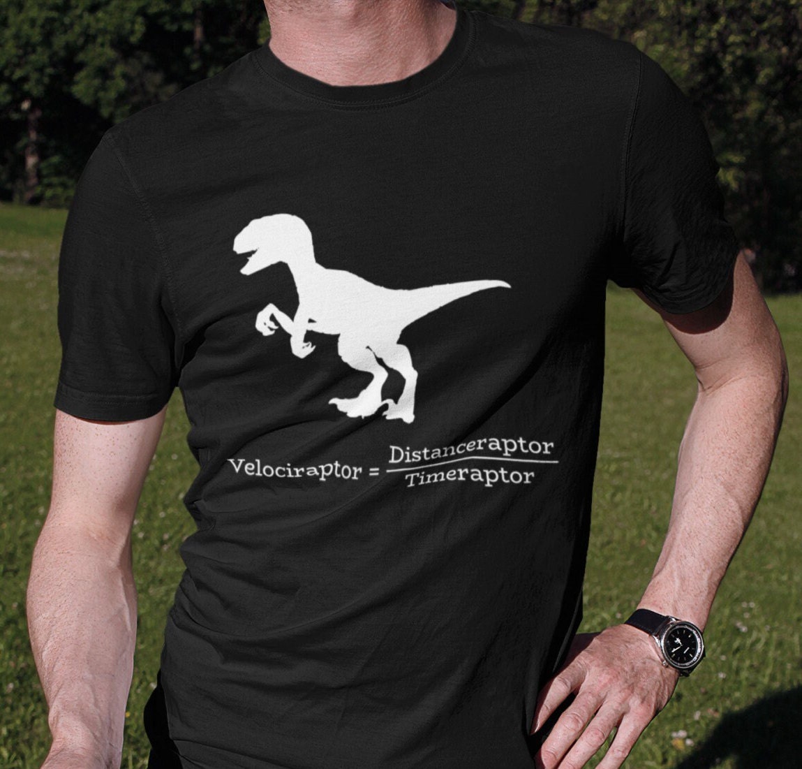 Velociraptor t shirt Clearance