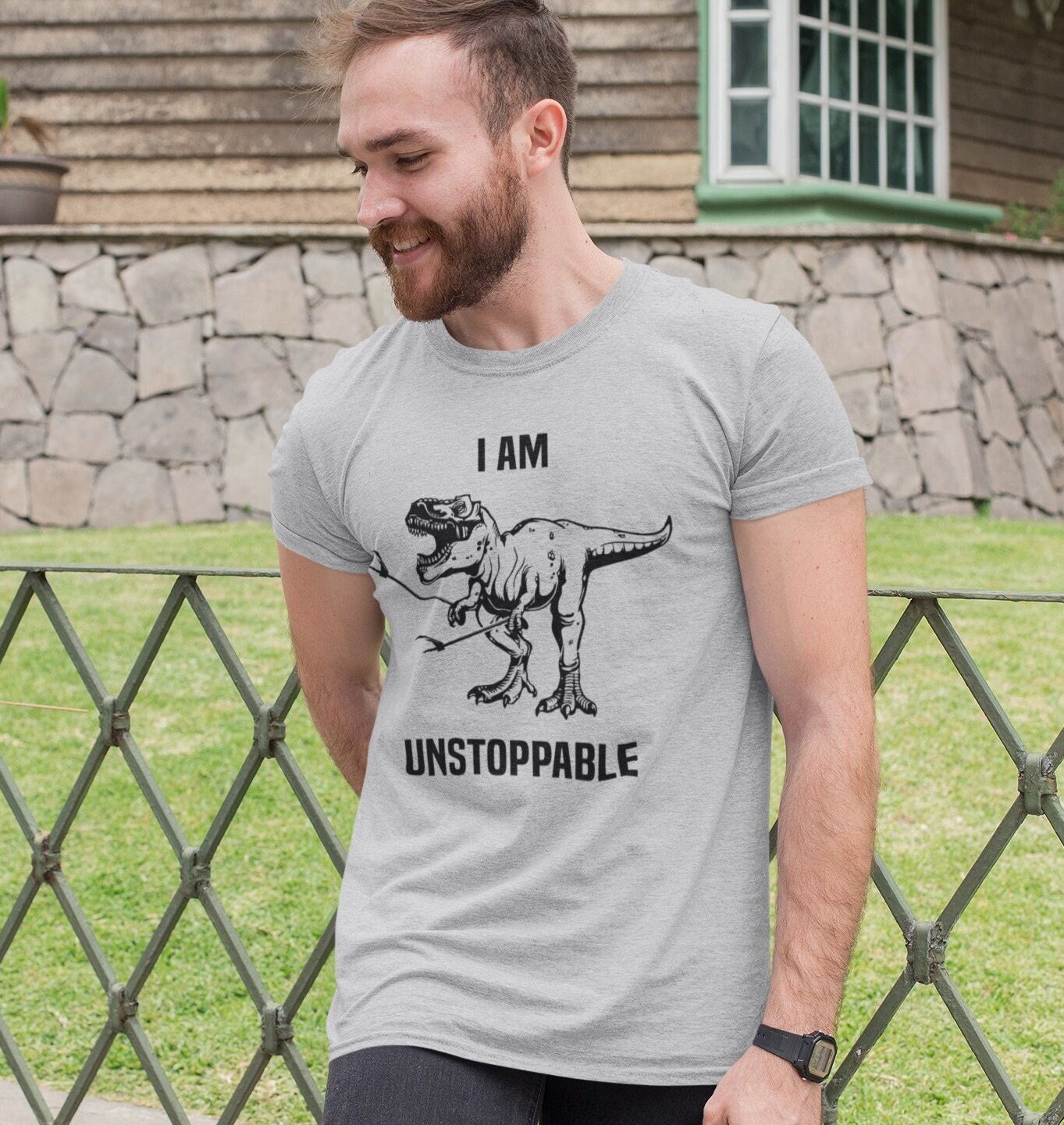 shirt Funny Dinosaur Arms Clothing 