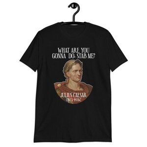 Sarcastic Julius Caesar Tshirt, Funny History Shirt, Ancient Roman Emperor, History Buff T-Shirt
