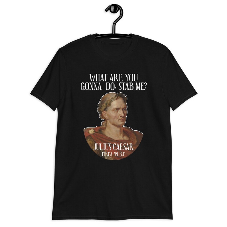 Sarcastic Julius Caesar Tshirt, Funny History Shirt, Ancient Roman Emperor, History Buff T-Shirt