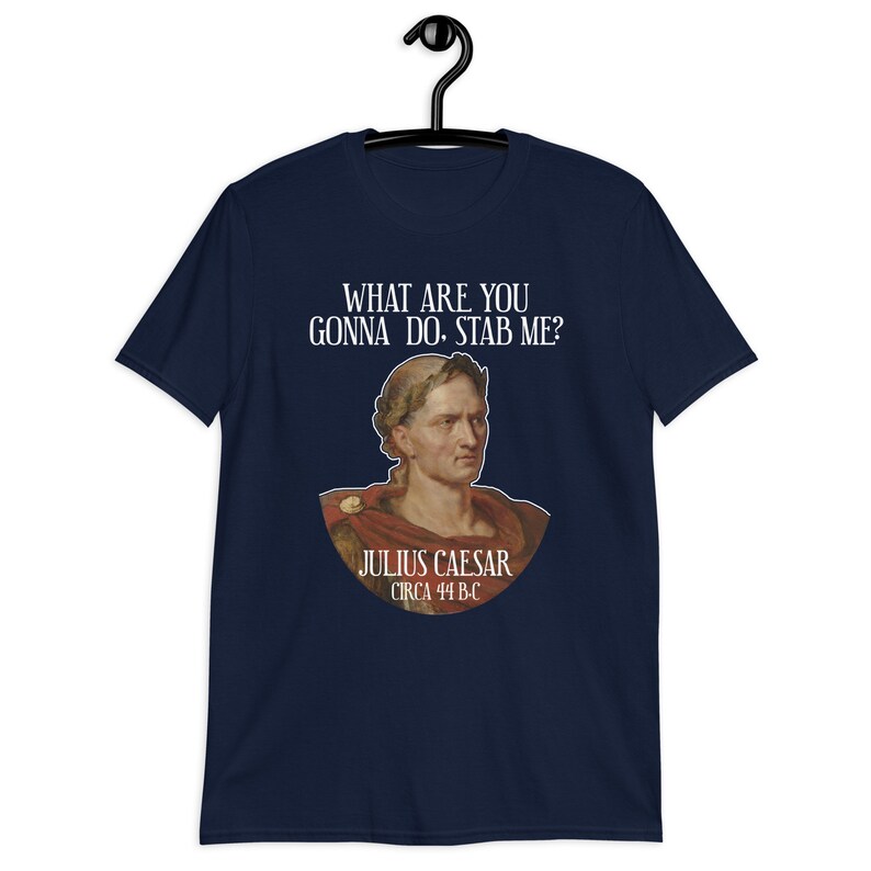 Sarcastic Julius Caesar Tshirt, Funny History Shirt, Ancient Roman Emperor, History Buff T-Shirt